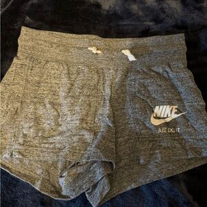 Nike grey athletic shorts size xs
